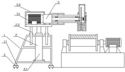 一种自动化切割猪体的三段锯设备