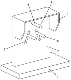 一种缝纫机齿圈收纳防护机构
