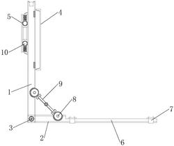 一种立式折叠全民健身扩胸结构