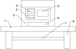 一种箱包抗压测试用测试机