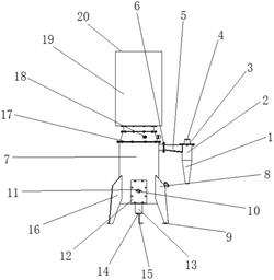 一种塑胶废料回收利用的熔融装置