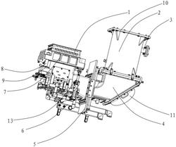 一种货架护角加工砂箱