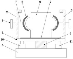 一种鼓风机管道用充液阀安装机构
