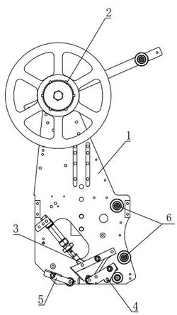 一种封箱机机头