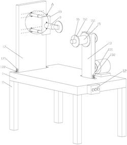 一种电动车轮毂加工用抛光设备