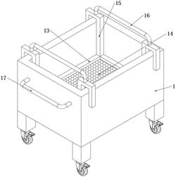 一种吸尘地刷用水洗装置
