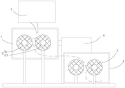一种聚酰亚胺薄膜流涎机补偿进风装置