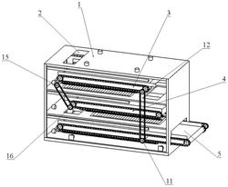 一种连续式变温变湿红茶发酵机及调控方法