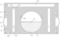 一种安全稳定性高的海上浮箱