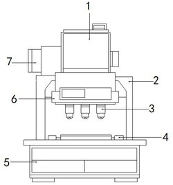 一种荧光材料制备多管自动加料设备