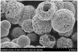 一种非晶态空心微球电磁波吸收材料的制备方法