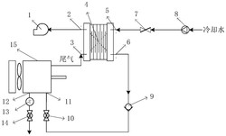 一种利用尾气余热的船舶柴油机缸套水预热系统及其控制方法