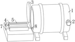 一种超白夹胶玻璃加工用进出料传输装置