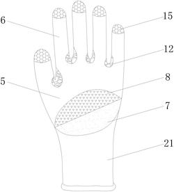 一种耐用型劳保手套