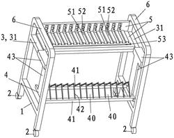 一种飞达和料盘的储放车