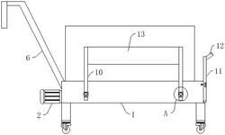 一种橡胶鞋生产用中转运输车