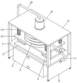 一种纸质包装箱生产用纸板压合装置