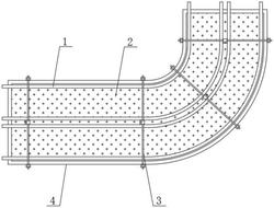 一种方便操作的多列式纱布片分离输送装置