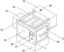 一种汽车隔音棉燃烧测试装置