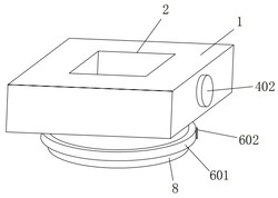 一种大型模具型芯件前端快换机构