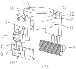 一种工件转移承载夹具