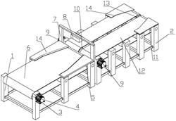 一种可码垛的输送装置