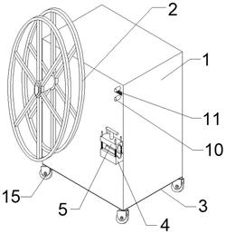 一种具有修复机构的电线电缆收卷机构