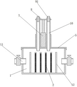 一种微滤陶瓷膜分离静电纺纳米纤维的提纯设备