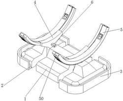 一种具有防止布轴脱落功能的布轴辅助智能卸料小车