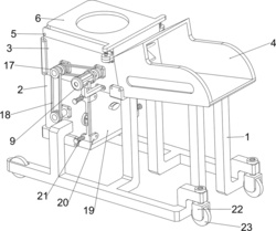 一种便于清洁的粉碎揉丝一体机