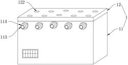 一种工艺品用的颜料放置箱