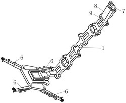 一种便于固定的折叠手机支架