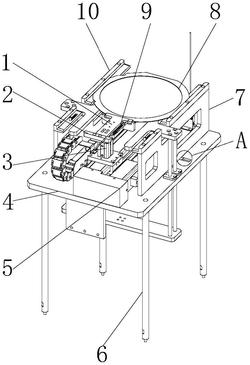 双磁吸取料机构