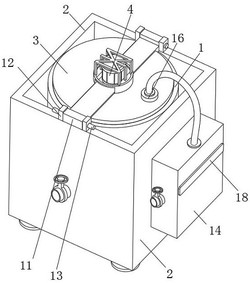 一种铝粉膏生产的环保型打散机