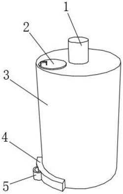 一种天然真石漆生产用调漆釜
