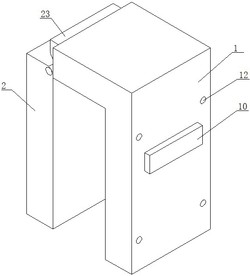 一种基于BIM的节点施工U型钩连接结构