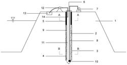 一种堤坝紧急抢险的结构及使用方法
