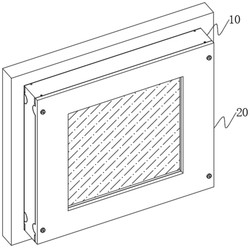 基于凹陷式塑胶框防冲击的LED背光源
