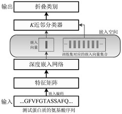 基于深度中心点模型的蛋白质折叠识别方法及系统