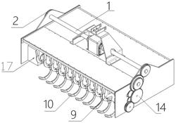 一种刀轴防缠草装置及旋耕机