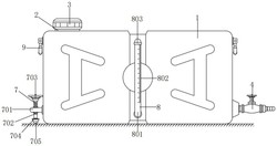 一种布料印染废水待处理临存方桶