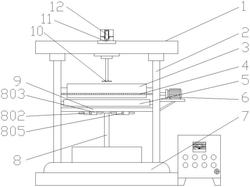一种纸箱加工用水磨印刷模切机装置