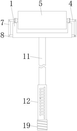一种手持式清洗轮刷