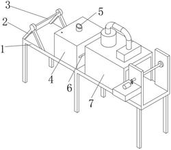 一种拒水纺织面料的阻燃处理设备