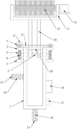 一种折叠式工业滚筒刷