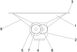 一种汽车冲压件加工中废料收集装置