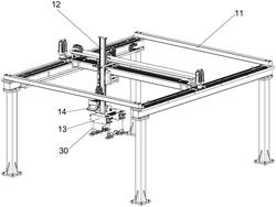 一种应用于桁架机器人的磁吸式手爪末端执行器