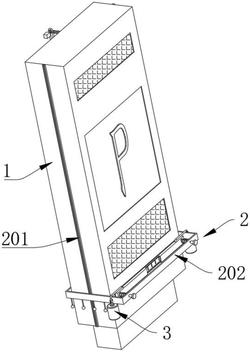 一种户外标识柱