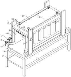 一种防掉落的纸箱加工用输送装置