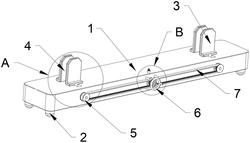 一种便于移动的立板固定座